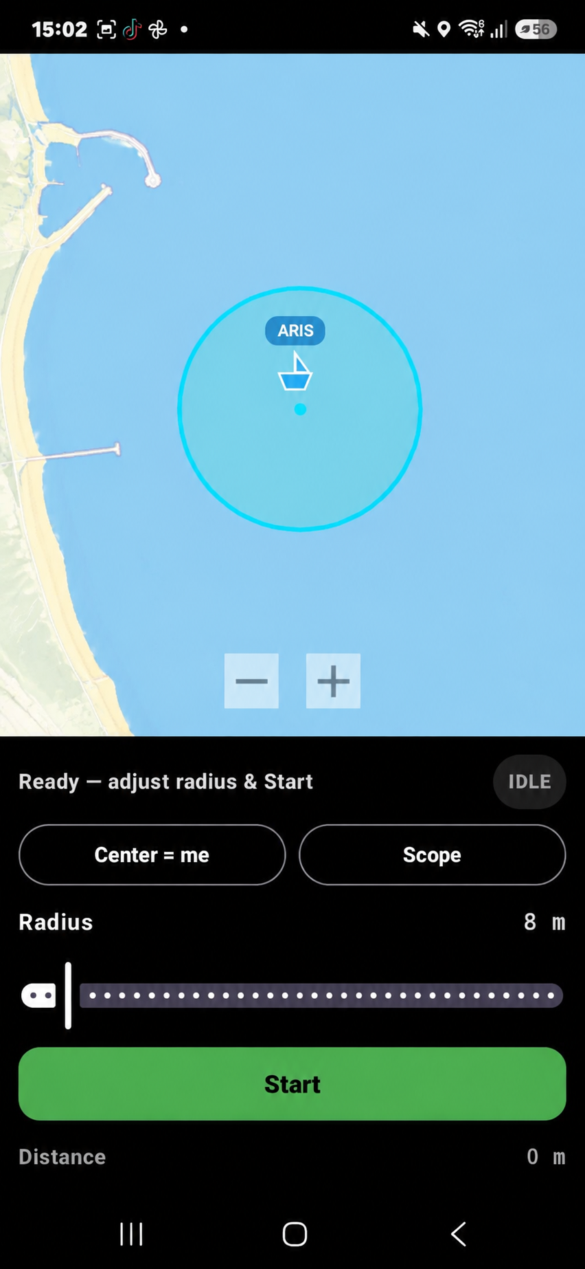 Anchor alarm